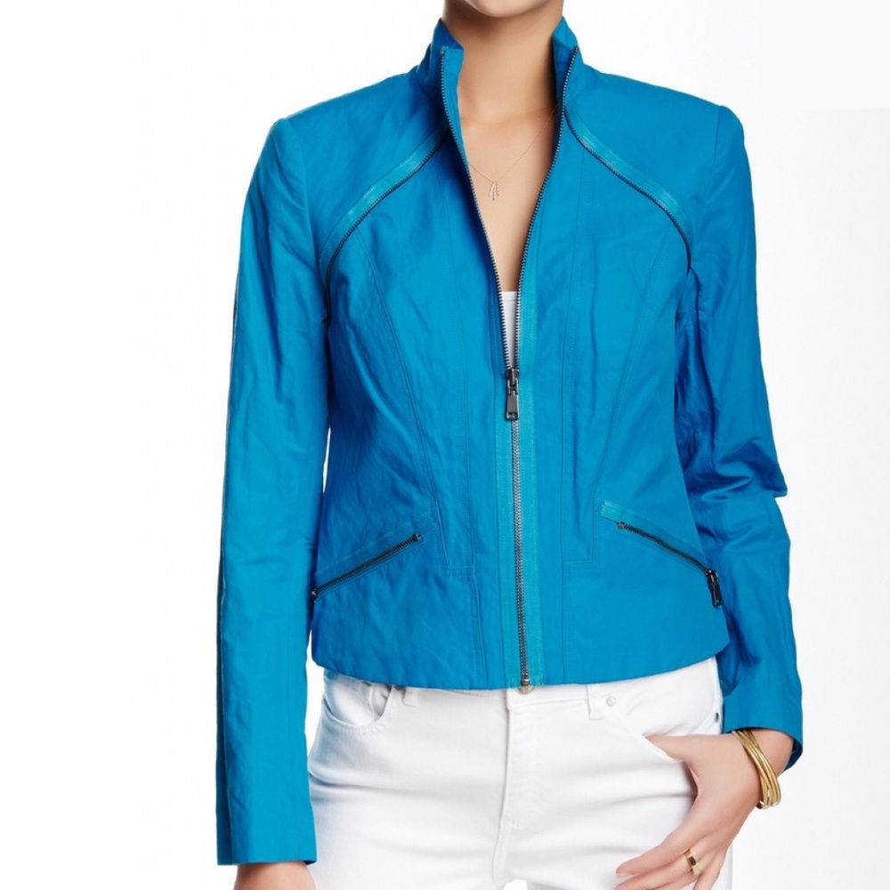 Elie Tahari Orital Blue Jacket